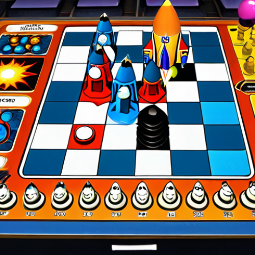 **Image Prompt:** Royal Match game board, focus on combined power-ups (rocket + bomb), strategic planning, vibrant colors, King Robert looking approvingly in the background, UI elements showing available boosters. Aim for a visually engaging scene that highlights the excitement of a well-planned move.